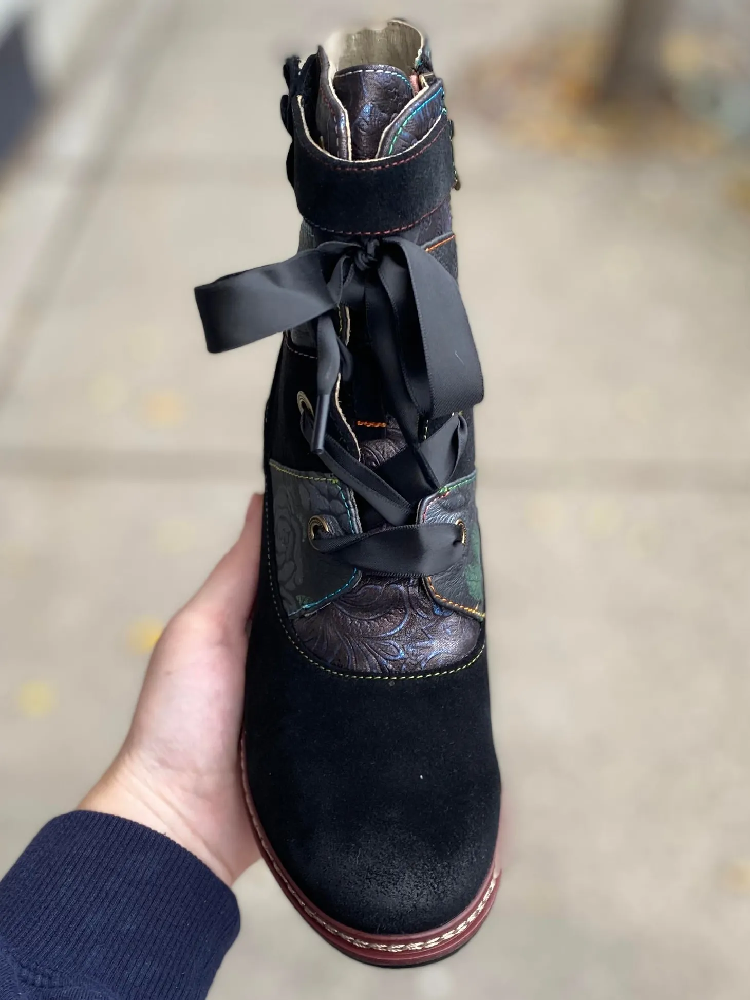 Laura Vita - A1184B - Black Multi