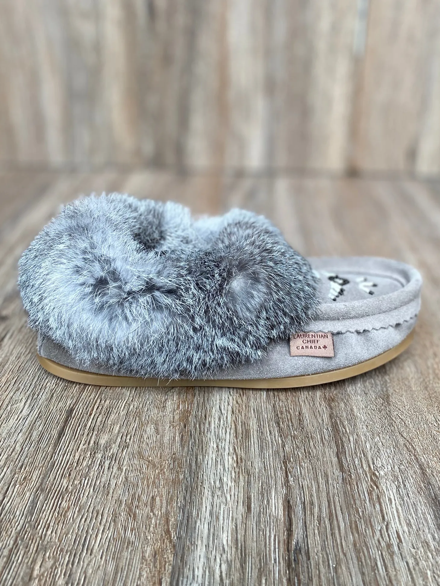 Laurentian Chief - 13660L - Grey With Rubber Sole