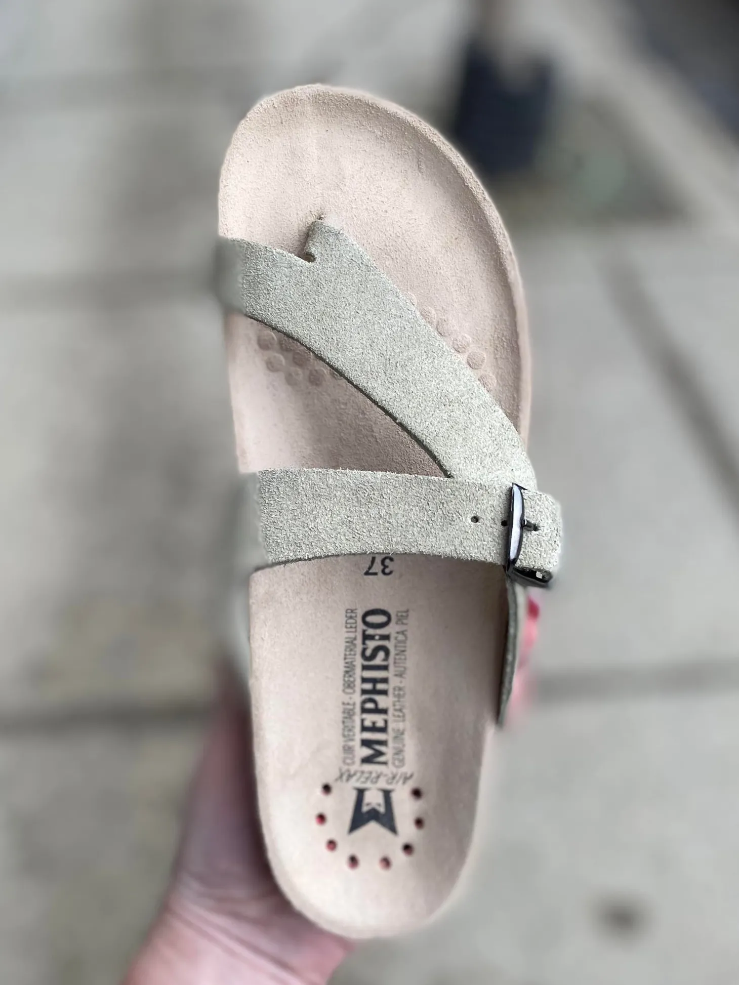 Mephisto - Helen - Light Khaki Suede