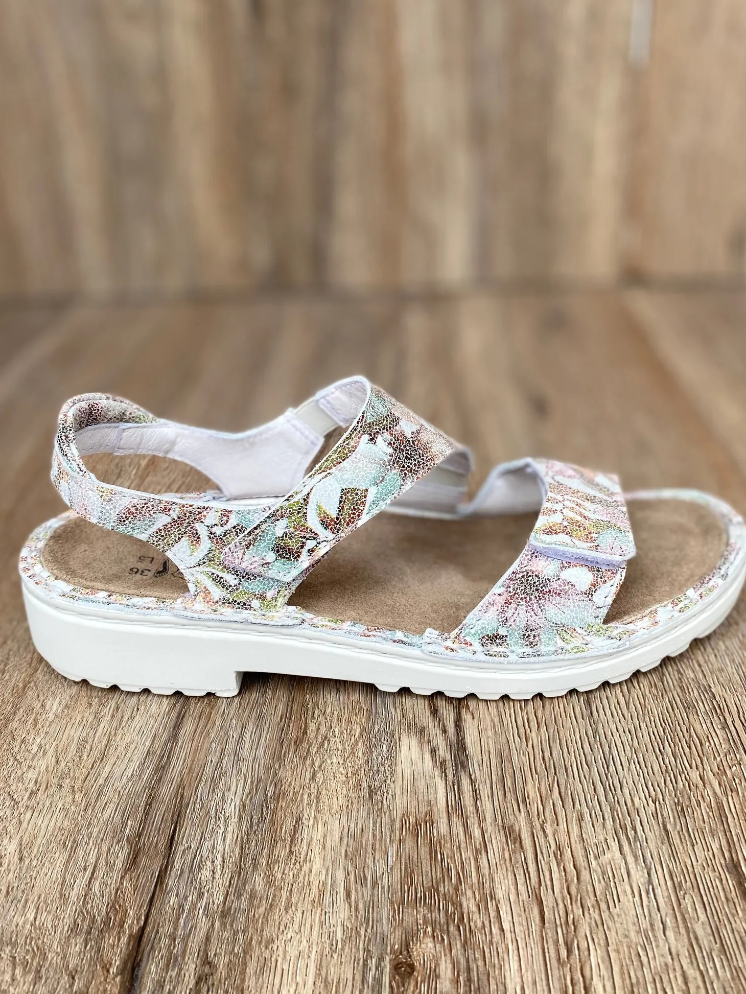 Naot - Enid - White Floral