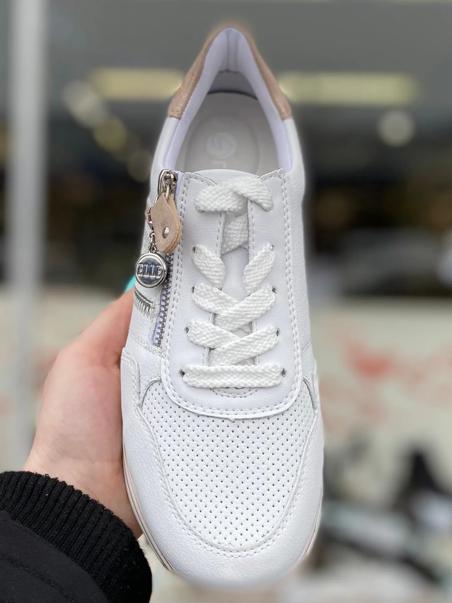 Remonte - Narcissa - White with Rose Gold